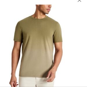 Kenneth Cole Men's 4-way stretch dip-dyed shirt size XL